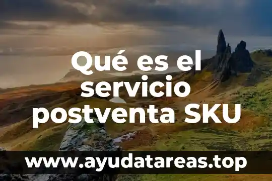 Ataque de denegación del servicio que es 4 Qué es el servicio postventa SKU