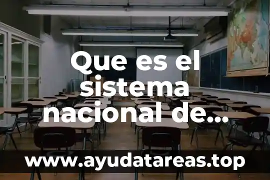 Ciencias de la salud que es sueño 7 Que es el sistema nacional de salud mexico