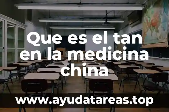 Que es estado de conciencia en medicina 8 Que es el tan en la medicina china