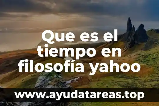 Que es la nutacion yahoo 8 Que es el tiempo en filosofía yahoo