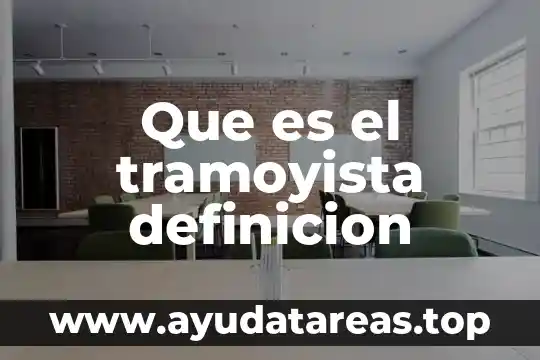 Qué es Desarrolismo Definición 8 Que es el tramoyista definicion