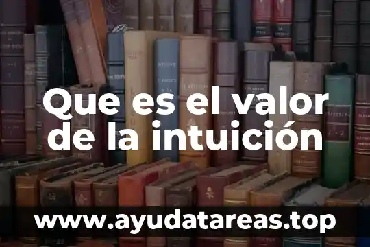 Que es valor de un color 3 Que es el valor de la intuición