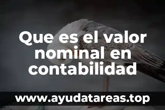 Que es reserva estatutaria en contabilidad ecuador 7 Que es el valor nominal en contabilidad
