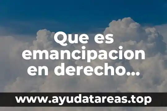 Que es el nexum en el derecho romano 6 Que es emancipacion en derecho romano
