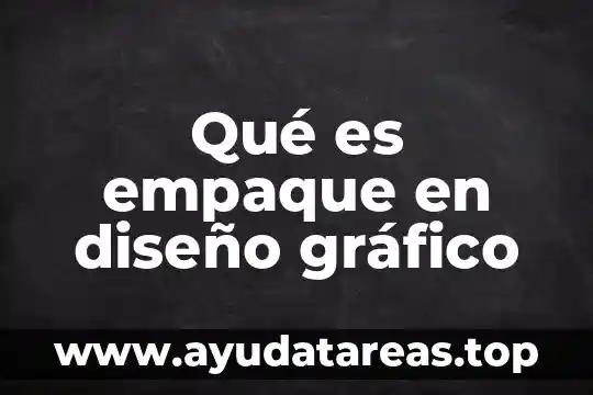 Qué es un signo en diseño gráfico 6 Qué es empaque en diseño gráfico