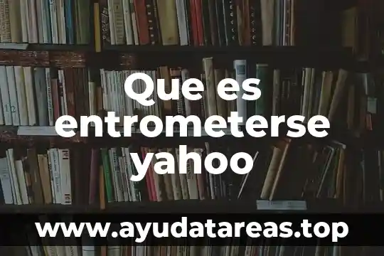 Que es el tiempo en filosofía yahoo 7 Que es entrometerse yahoo