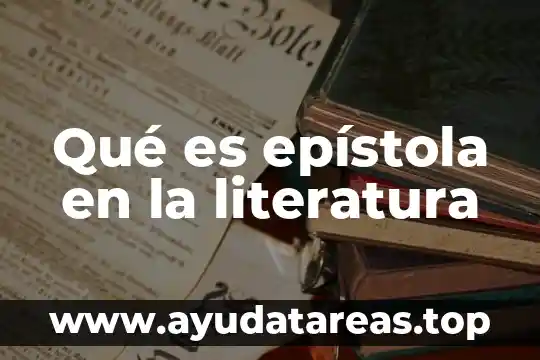 Que es una nota y sus tipos literatura 7 Qué es epístola en la literatura