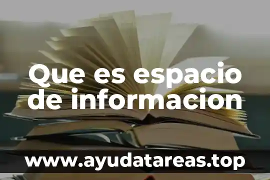 Que es una estrella en el espacio 3 Que es espacio de informacion