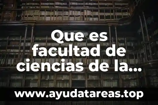 Que es sai en salud 4 Que es facultad de ciencias de la salud