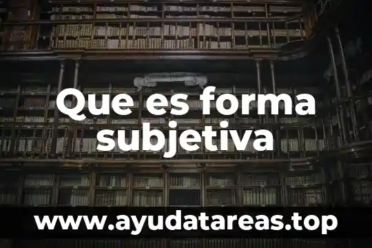 Que es ser parasocial 6 Que es forma subjetiva