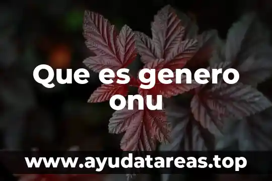 Pensamiento sabes que es verdad lo que dicen 7 Que es genero onu