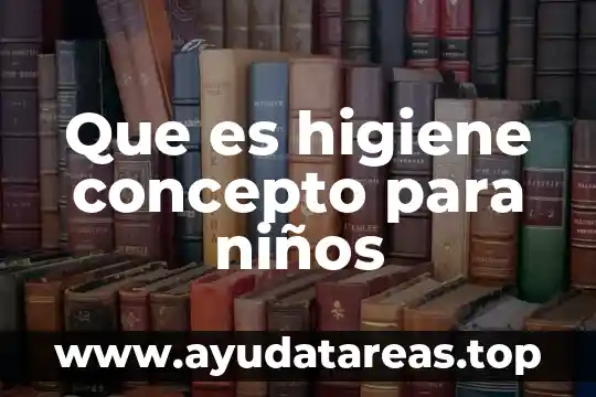 Qué es un sociodrama concepto 5 Que es higiene concepto para niños