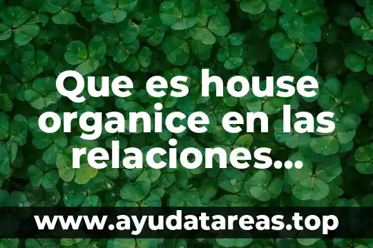 Qué es un paradigma en relaciones internacionales 6 Que es house organice en las relaciones publicas