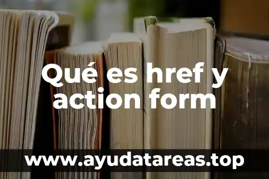Passive voice indirect form que es y ejemplo 6 Qué es href y action form