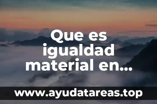 Qué es el significado de la palabra fósil 3 Que es igualdad material en derecho