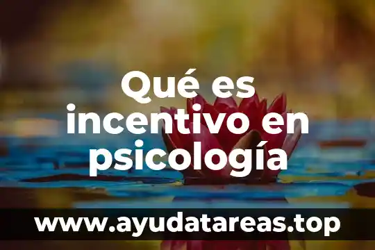 Segun la psicologia que es la locura 4 Qué es incentivo en psicología