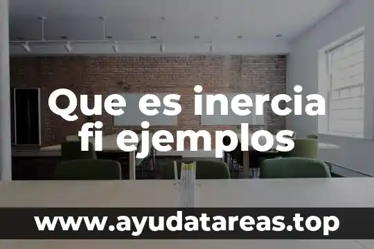 Wi fi en tv que es 3 Que es inercia fi ejemplos