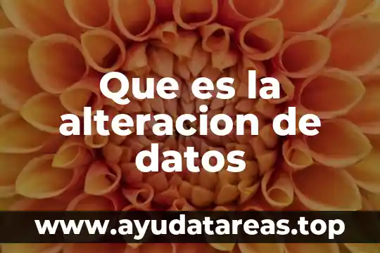 Alteración del nivel de conciencia que es 4 Que es la alteracion de datos