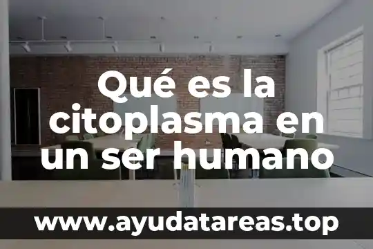 Que es el desarrollo humano según la psicología evolutiva 5 Qué es la citoplasma en un ser humano