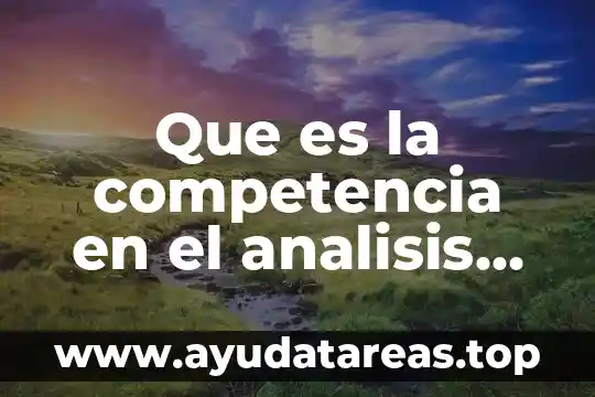 Por qué es importante ayunar para un análisis de sangre 7 Que es la competencia en el analisis de mercado