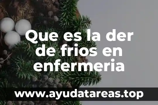 Que es la axiología en enfermeria 8 Que es la der de frios en enfermeria