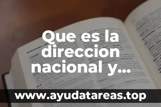 Que es la direccion nacional y seccional del sindicato