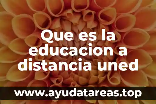 Que es educacion fisica significado y concepto 3 Que es la educacion a distancia uned