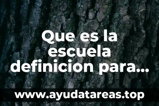Qué es la CMOS definición 5 Que es la escuela definicion para niños