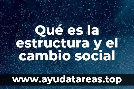 Que es nombre comercial y razon social 6 Qué es la estructura y el cambio social