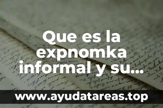 Que es pulsion de vida y pulsion de muerte 3 Que es la expnomka informal y su clasificación