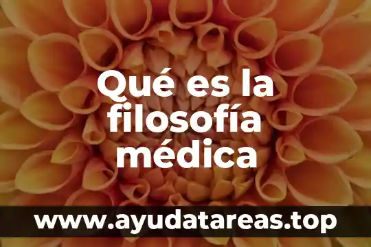 Que tipos de que es biodiversidad 4 Qué es la filosofía médica