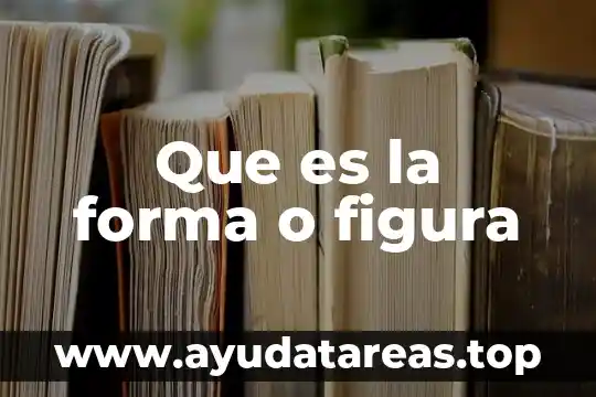 Figura para anunciar que es baño de hombre 6 Que es la forma o figura