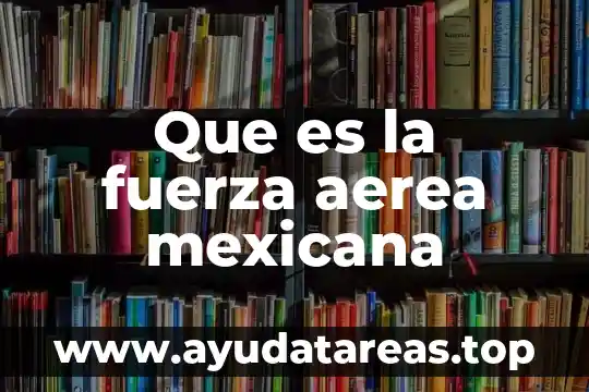 Que es fuerza en fisica y sus tipos 4 Que es la fuerza aerea mexicana