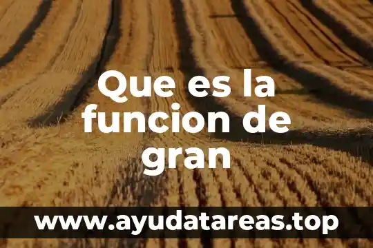 Qué es el símbolo en literatura y su función 3 Que es la funcion de gran