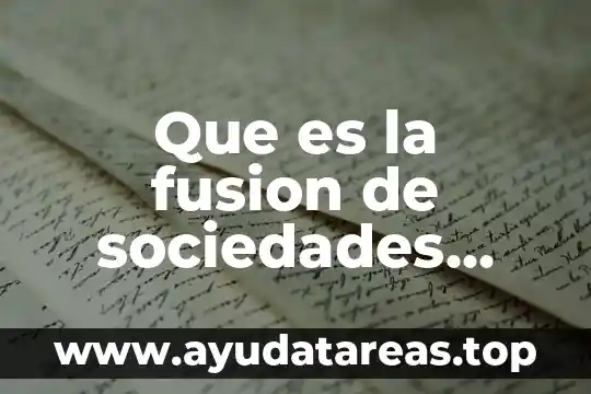 Que es la querella en derecho tributario 8 Que es la fusion de sociedades derecho tributario