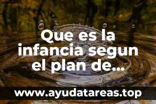 Estudios de caso que es 5 Que es la infancia segun el plan de estudios 2011
