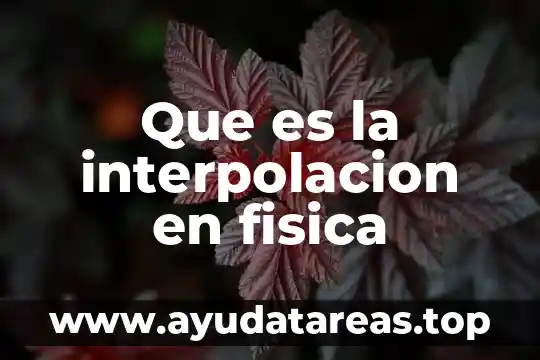 Qué es onda electromagnética en física 4 Que es la interpolacion en fisica