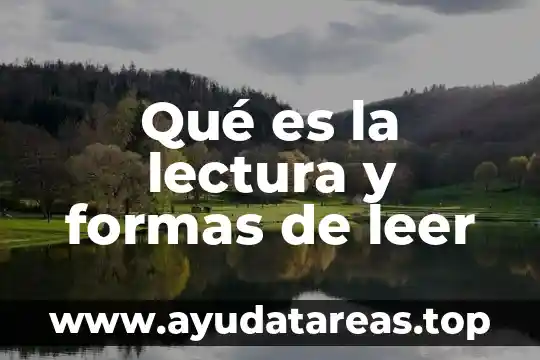 Isabel solé que es leer y escribir 5 Qué es la lectura y formas de leer
