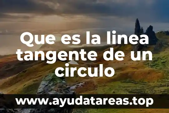Que es usuario servicio en linea de megacable 7 Que es la linea tangente de un circulo