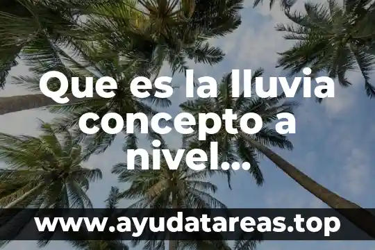 Qué es doctrina estrada concepto 7 Que es la lluvia concepto a nivel preescolar