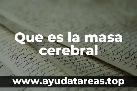 Qué es la masa del átomo de isógeno 5 Que es la masa cerebral