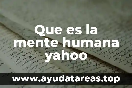 Qué es el duelo psicología y mente 7 Que es la mente humana yahoo