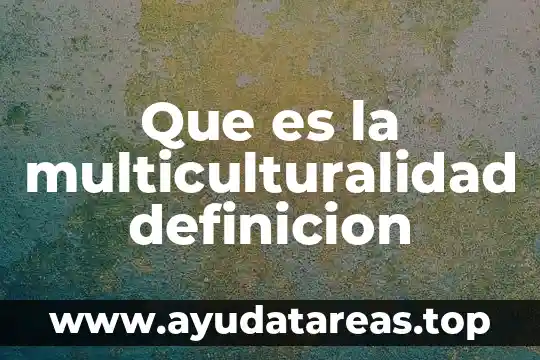 Qué es Desarrolismo Definición 7 Que es la multiculturalidad definicion