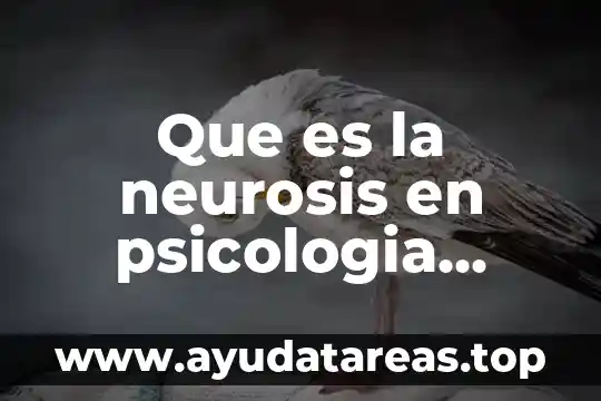 Qué es la indefensión aprendida en psicología 4 Que es la neurosis en psicologia prezi