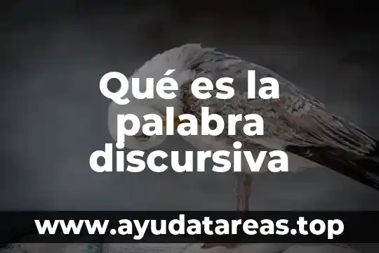 Qué es la palabra milpa 7 Qué es la palabra discursiva
