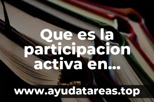 Para qué es indispensable el cloro en el agua 4 Que es la participacion activa en educacion