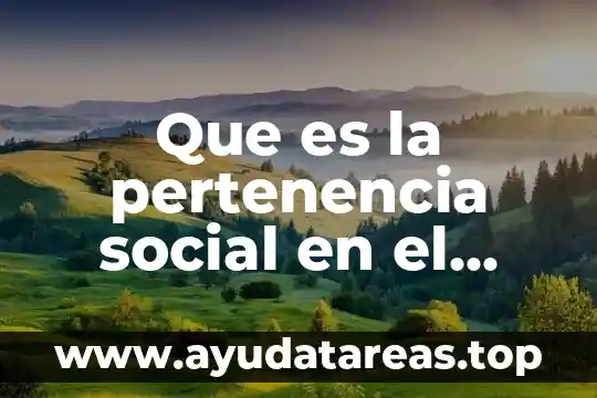Que es el consumo percapita de agua 3 Que es la pertenencia social en el consumo