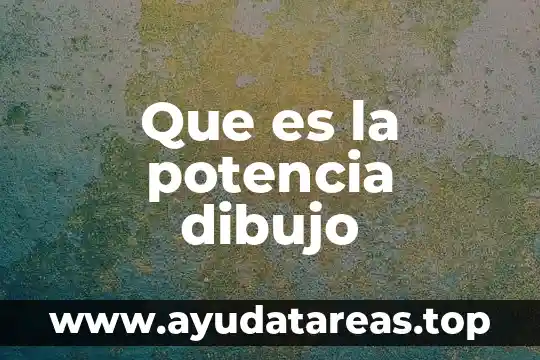 Que es el dibujo mimético 4 Que es la potencia dibujo