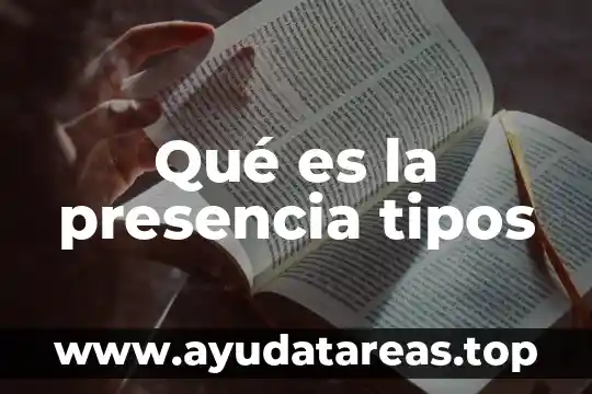 Qué es ostomía y tipos 8 Qué es la presencia tipos