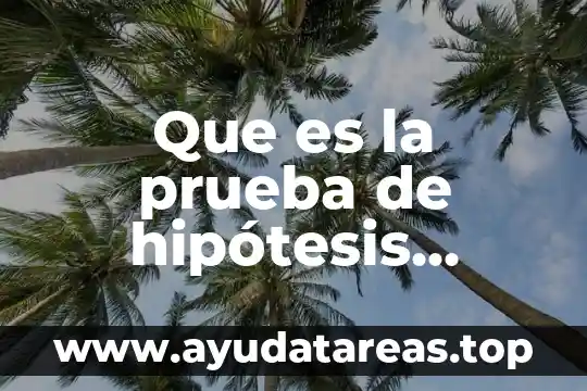 Que es prueba de agua y tono de maquillaje 7 Que es la prueba de hipótesis yahoo